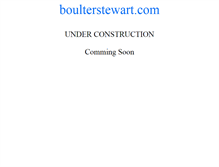 Tablet Screenshot of boulterstewart.com
